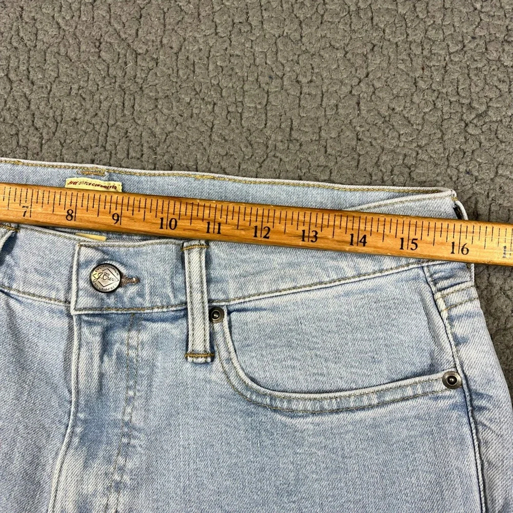 J.Crew 484 Slim Fit Stretch Denim Jeans Light Wash Blue Mens 32x32 BO849